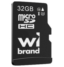 Карта пам'яті Wibrand 32GB mictoSD class 10 U3 (WICDHU3/32GB)