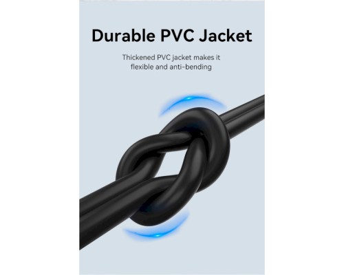 Дата кабель USB 2.0 AM to Type-C 0.5m 3.0A (18W) PVC Vention (CTHBD)