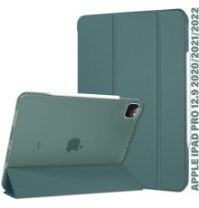 Чохол до планшета BeCover Tri Fold Hard Apple iPad Pro 12.9 2020/2021/2022 Dark Green (711720)