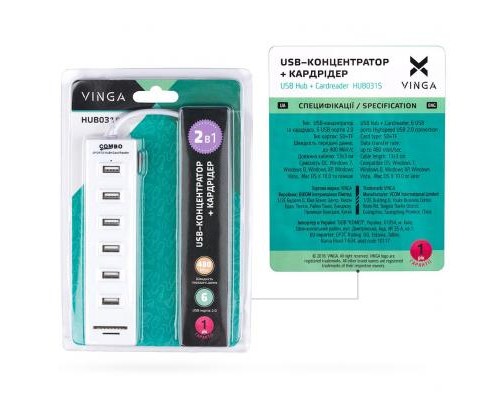 Концентратор Vinga HUB031S