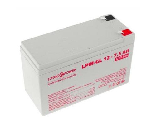 Батарея до ДБЖ LogicPower LPM-GL 12В 7.5Ач (6562)