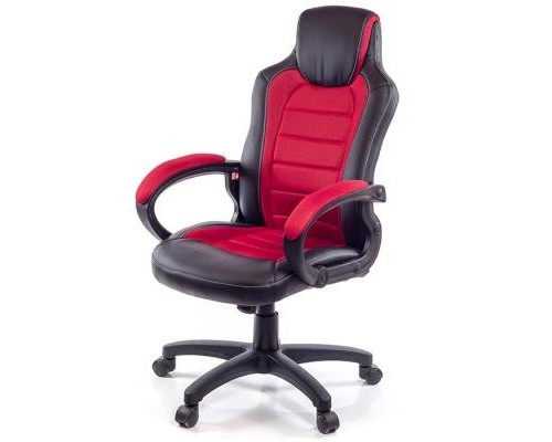 Крісло ігрове Аклас Астон W PL TILT Красное (07267)