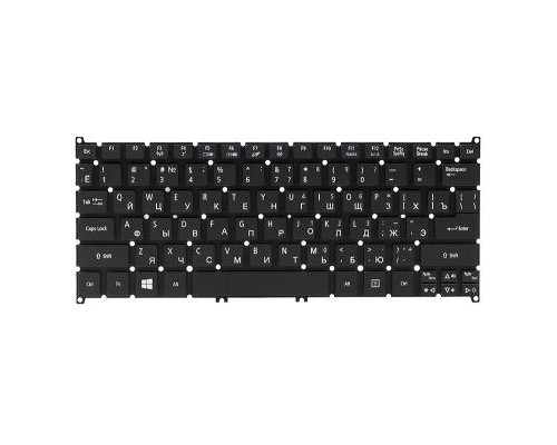 Клавіатура ноутбука Acer Aspire S3/S5/One 756/TravelMate B1 черный, без фрейма (KB311668)