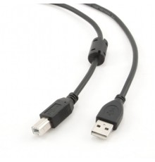 Кабель для принтера USB 2.0 AM/BM 3.0m ferrite Cablexpert (CCFB-USB2-AMBM-3M)