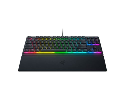 Клавіатура Razer Ornata V3 TKL RGB 84key Mecha-Membrane Switch USB UA Black (RZ03-04881800-R371)
