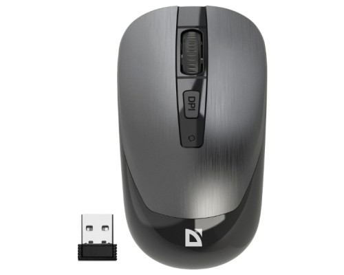 Мишка Defender Wave MM-995 Silent Wireless Grey (52993)