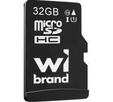 Карта пам'яті Wibrand 32GB mictoSD class 10 (WICDHU1/32GB)