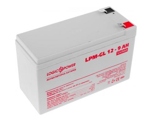 Батарея до ДБЖ LogicPower LPM-GL 12В 9Ач (6563)