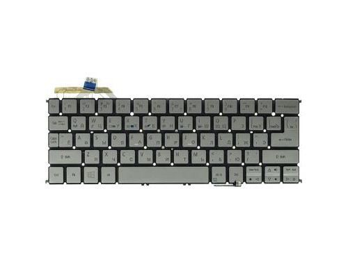 Клавіатура ноутбука Acer Aspire S7-191 подсветка, серебристый, без фрейма (KB311675)
