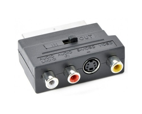 Адаптер SCART/RCA/S-VIDEO Cablexpert (CCV-4415)
