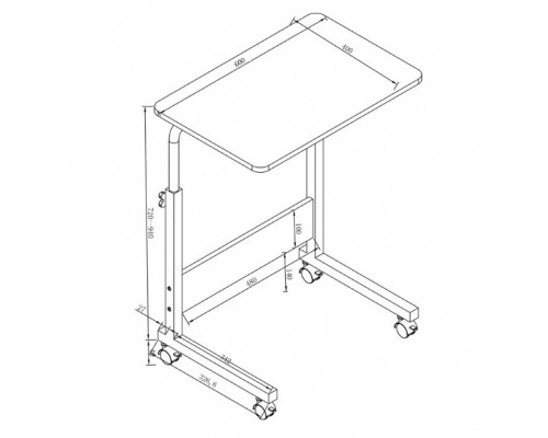 Столик для ноутбука UFT T34 White (T34White)