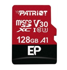 Карта пам'яті Patriot 128GB microSDXC class 10 UHS-I/U3 EP A1 (PEF128GEP31MCX)