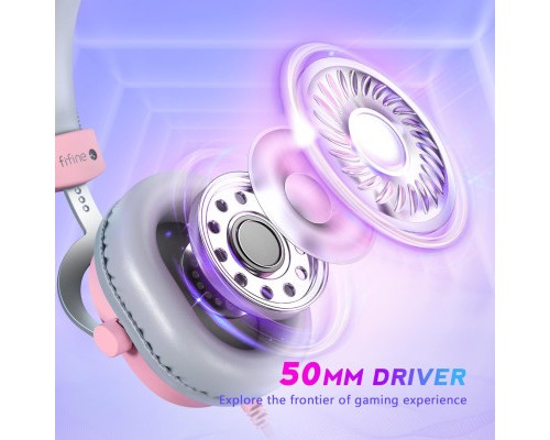 Навушники Fifine H9P Pink (H9P)