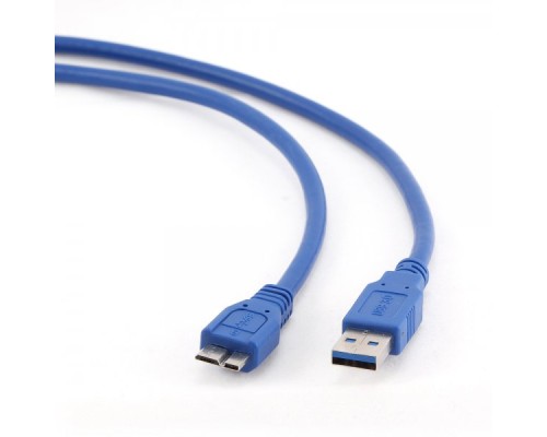 Дата кабель USB 3.0 AM to Micro 5P 0.5m Cablexpert (CCP-mUSB3-AMBM-0.5M)