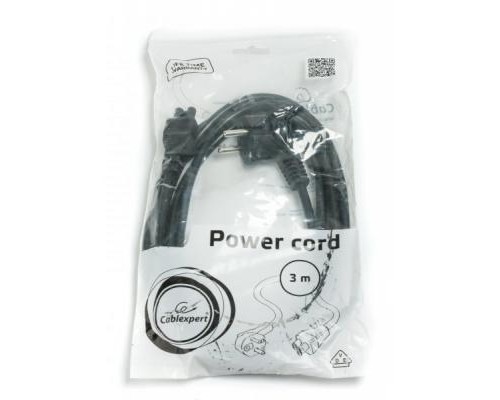 Кабель живлення C5 3m Cablexpert (PC-186-ML12-3M)