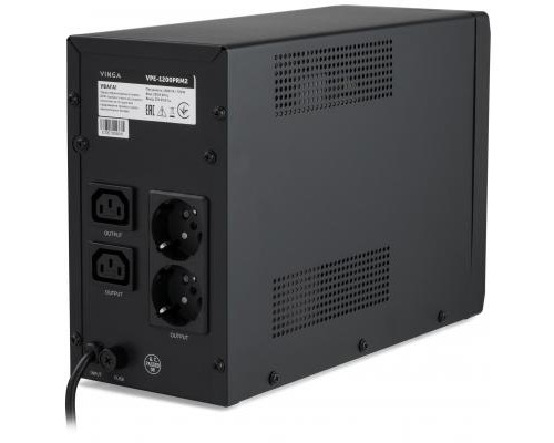 Пристрій безперебійного живлення Vinga LED 1200VA ( VPE-1200PRM2 ) (VPE-1200PRM2)