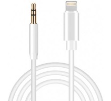 Перехідник Lightning to Jack 3.5 мм white 1.0m XoKo (AUX-001-WH)
