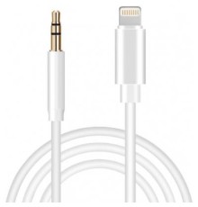 Перехідник Lightning to Jack 3.5 мм white 1.0m XoKo (AUX-001-WH)