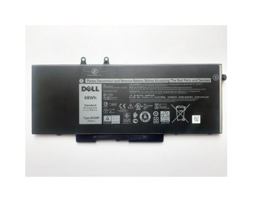 Акумулятор до ноутбука Dell Latitude 5500 4GVMP, 68Wh (8500mAh), 4cell, 7.6V, Li-ion (A47508)