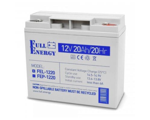 Батарея до ДБЖ Full Energy 12В 20Ач (FEL-1220)