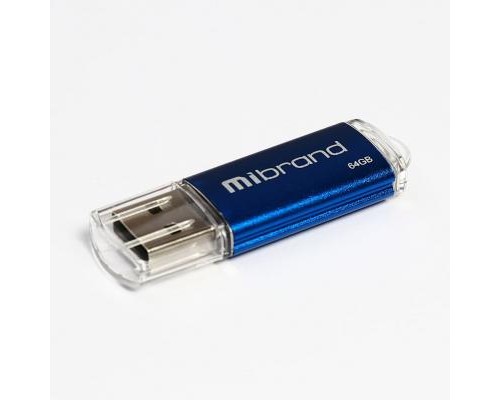 USB флеш накопичувач Mibrand 64GB Cougar Blue USB 2.0 (MI2.0/CU64P1U)