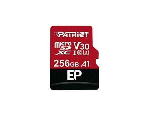 Карта пам'яті Patriot 256GB microSDXC class 10 UHS-I/U3 EP A1 (PEF256GEP31MCX)