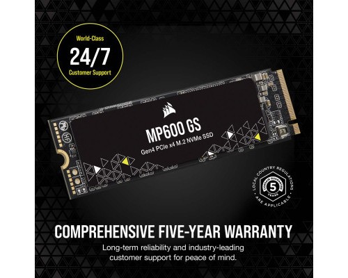 Накопичувач SSD M.2 2280 1TB MP600GS Corsair (CSSD-F1000GBMP600GS)