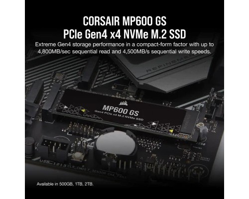 Накопичувач SSD M.2 2280 1TB MP600GS Corsair (CSSD-F1000GBMP600GS)
