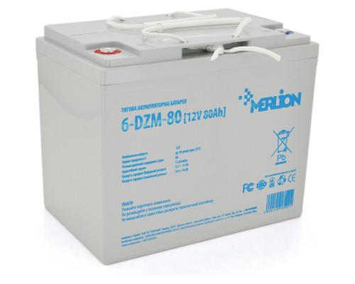 Батарея до ДБЖ Merlion 6-DZM-80, 12V 80Ah (6-DZM-80)