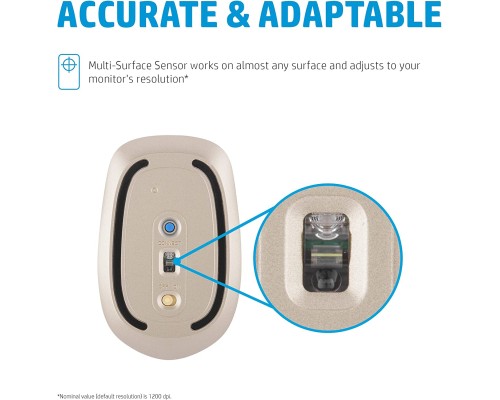 Мишка HP 410 Slim Bluetooth Space Grey (4M0X5AA)