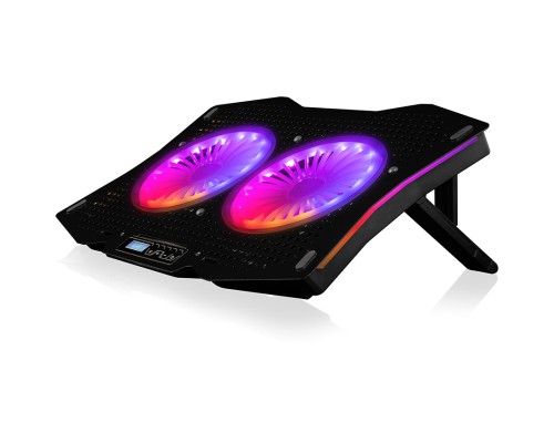 Підставка до ноутбука Modecom SILENT FAN MC-CF18 RGB (PL-MC-CF-18-RGB)