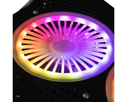 Підставка до ноутбука Modecom SILENT FAN MC-CF18 RGB (PL-MC-CF-18-RGB)