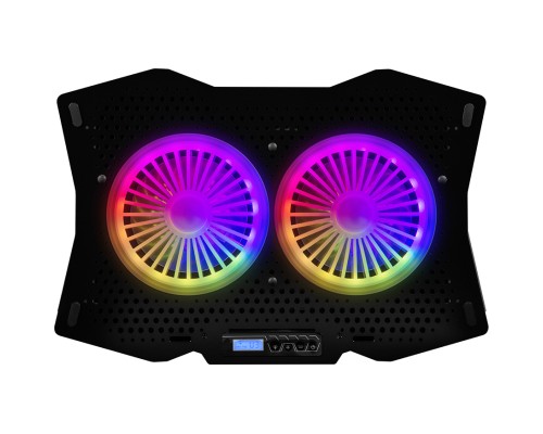 Підставка до ноутбука Modecom SILENT FAN MC-CF18 RGB (PL-MC-CF-18-RGB)