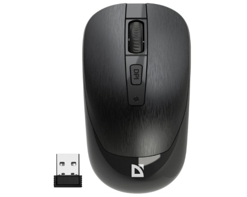 Мишка Defender Wave MM-995 Silent Wireless Black (52995)