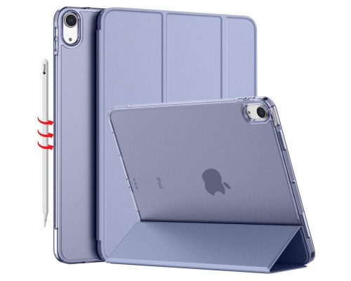 Чохол до планшета BeCover Tri Fold Hard Apple iPad Air 4 10.9 2020/2021 Purple (706862) (706862)