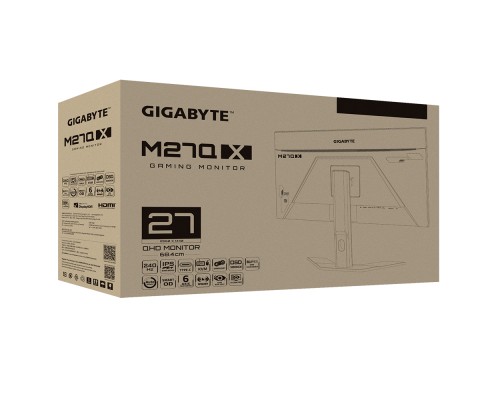 Монітор GIGABYTE M27Q X-EU