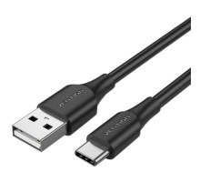 Дата кабель USB 2.0 AM to Type-C 3.0m 3.0A (18W) PVC black Vention (CTHBI)