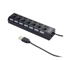 Концентратор 7 port USB 2.0 Gembird (UHB-U2P7-03)