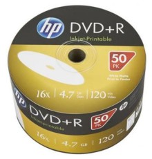 Диск DVD HP DVD+R 4.7GB 16X IJ PRINT 50шт (69304/DRE00070WIP-3)