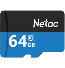 Карта пам'яті Netac 64GB microSD class 10 UHS-I U1 (NT02P500STN-064G-R)