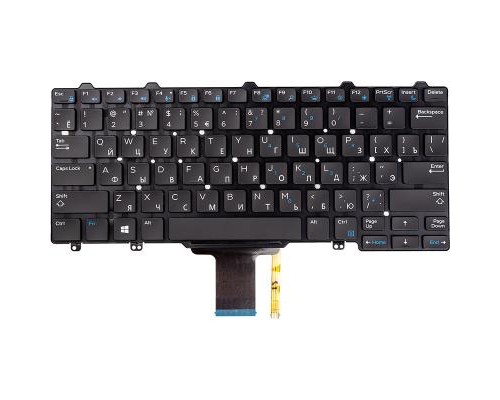 Клавіатура ноутбука Dell Latitude E5270/E7270 черн подсв (KB310775)