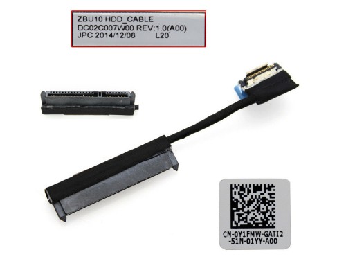 Шлейф жорсткого диска для ноутбука Dell Latitude E5550, E7450, P/N 0Y1FMW (A42640)