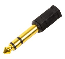 Перехідник 6.35 mm (M) - 3.5 mm (F) PowerPlant (CA913190)