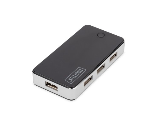 Концентратор Digitus USB 2.0 Hub, 7 Port (DA-70222)