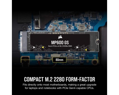 Накопичувач SSD M.2 2280 2TB MP600GS Corsair (CSSD-F2000GBMP600GS)