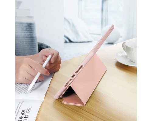 Чохол до планшета BeCover Tri Fold Soft TPU Silicone Apple iPad 10.2 2019/2020/2021 Pink (708516)