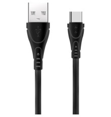 Дата кабель USB 2.0 AM to Type-C 1.0m SC-112a Black XoKo (XK-SC-112a-BK)
