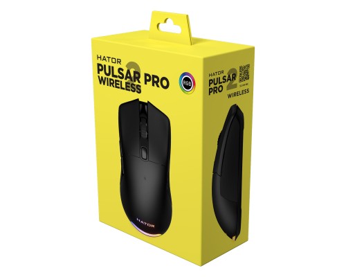 Мишка Hator Pulsar 2 PRO Wireless Black (HTM-530)