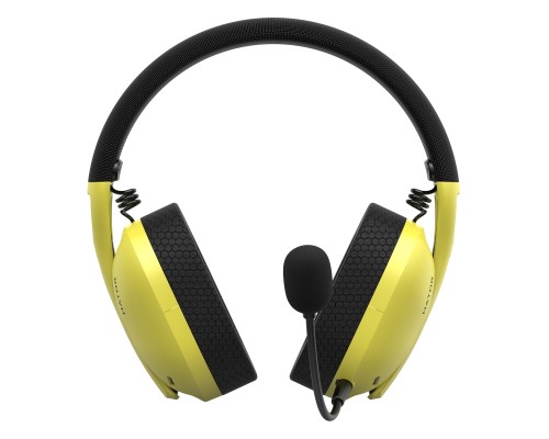 Навушники Hator Hyperpunk 2 Wireless Tri-mode Black/Yellow (HTA-857)