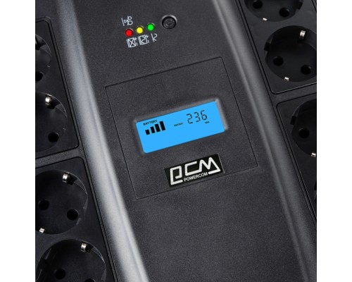 Пристрій безперебійного живлення Powercom SPD-900U Schuko